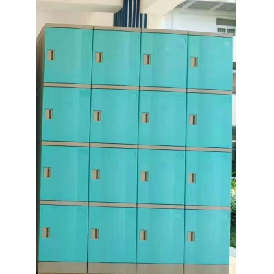 ABS塑料更衣柜（16格）支持定制，多色可選
