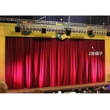 舞臺電動幕布  定做（加厚意大利絨布，軌道，杜亞舞臺專用電機ID100-WF，遙控器）